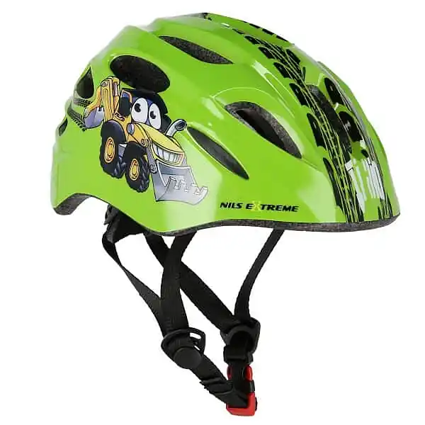 Oblíbený Helma s blikačkou NILS Extreme MTW01 zelená