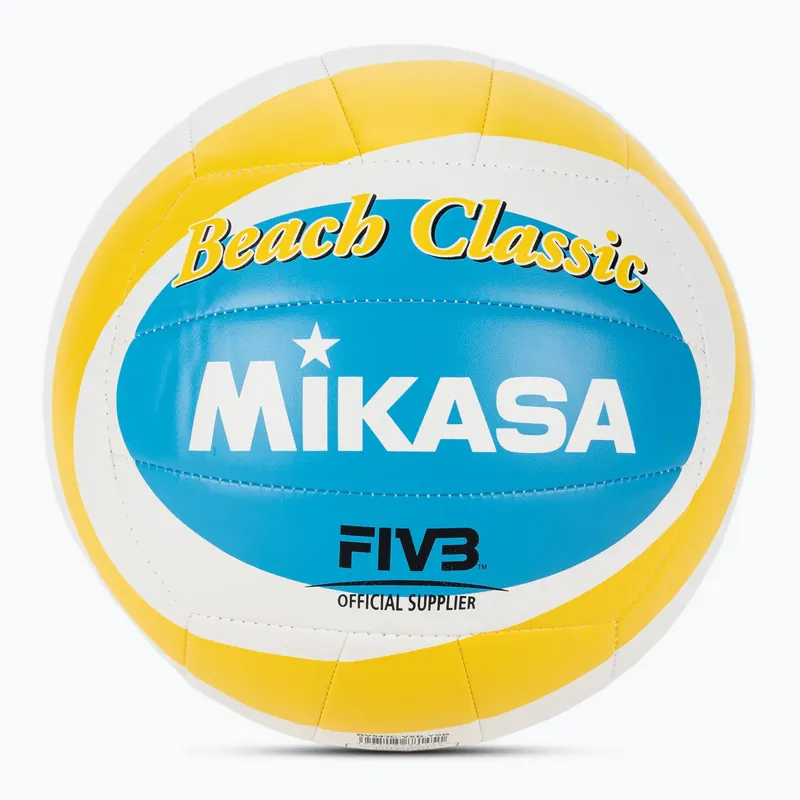 Levný Mikasa beach volejbal BBV543C-VXB-YSB-5 žlutá/modrá velikost 5