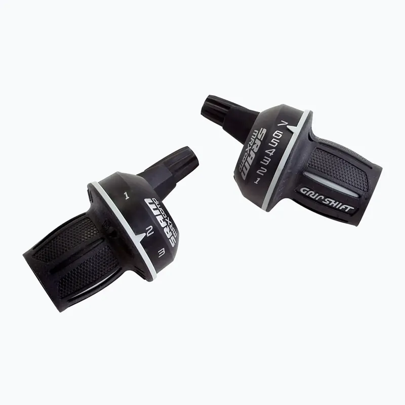 Levá páka přehazovačky SRAM MRX Comp Twist Shifter 3Sp Micro černá Cenově Výhodný
