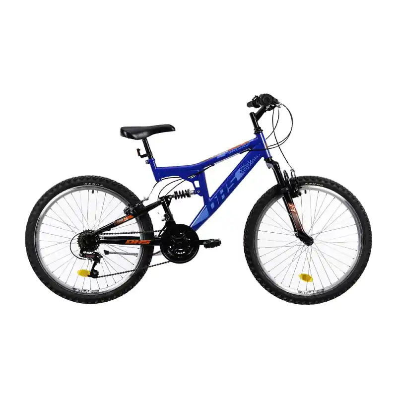 Nová Kolekce Juniorské celoodpružené kolo DHS 2441 24" - model 2021