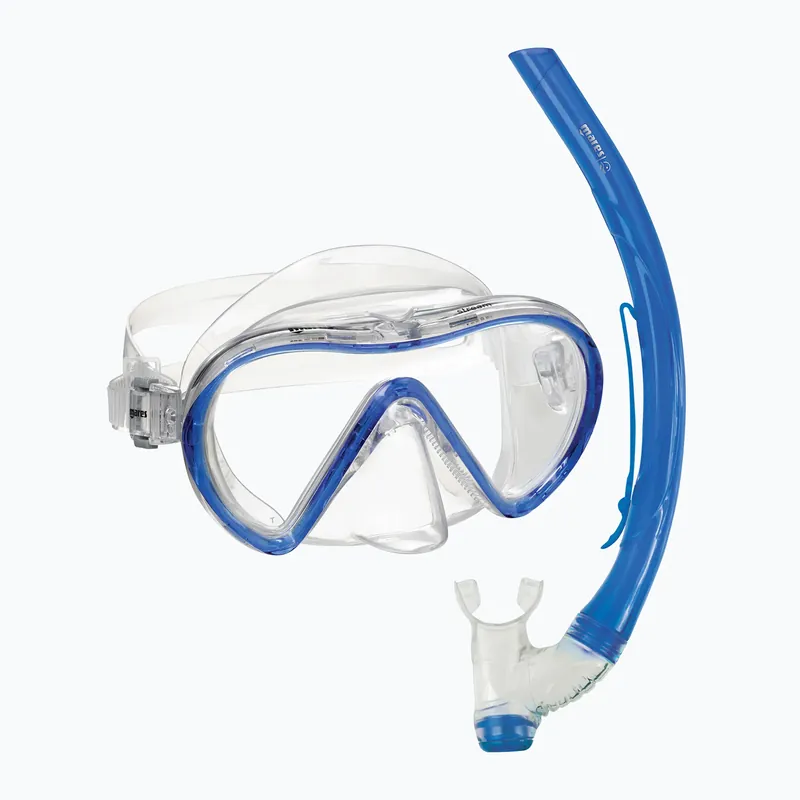 Novinka Šnorchlovací sada Mares Combo Stream královsky royal blue/clear