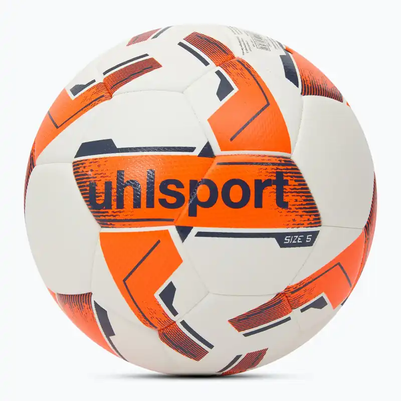 Fotbalový míč uhlsport 290 Ultra Lite Addglue white/fluo orange/navy velikost 5 Poslední Šance