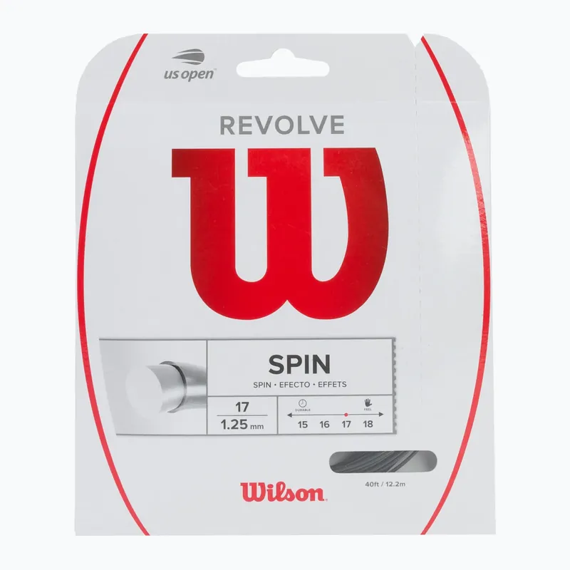 Tenisové struny Wilson Revolve 17 černá WRZ946900+ Bezpečná Platba