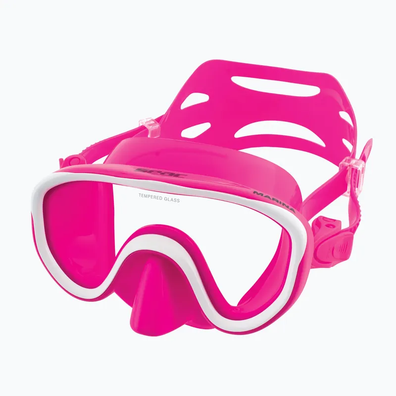 Hit Sezóny Dětská šnorchlovací maska SEAC Marina pink