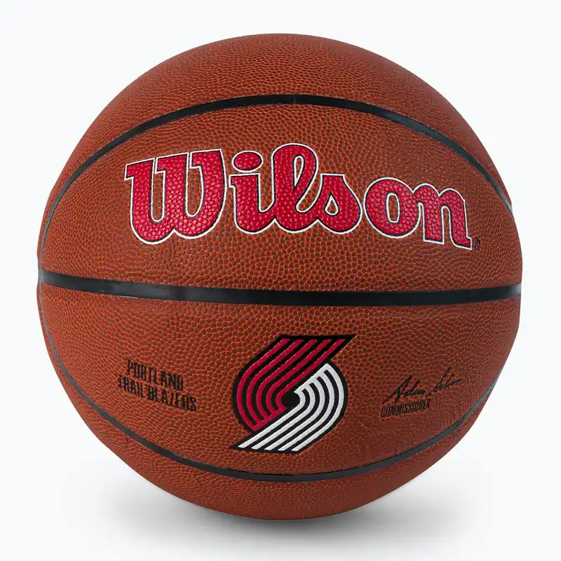 Wilson NBA Team Alliance Portland Trail Blazers basketbalový míč hnědý WTB3100XBPOR Horká Nabídka