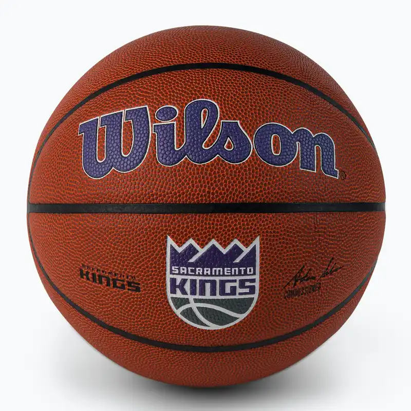 Wilson NBA Team Alliance Sacramento Kings basketbalový míč hnědý WTB3100XBSAC Ověřený