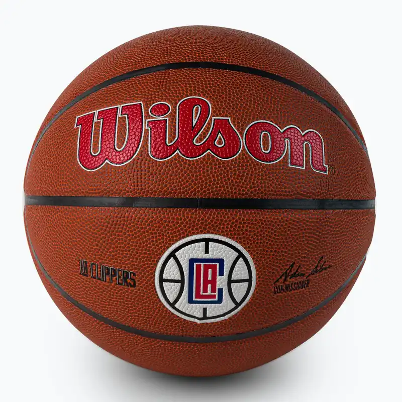 Wilson NBA Team Alliance Los Angeles Clippers basketbalový míč hnědý WTB3100XBLAC Pouze Dnes