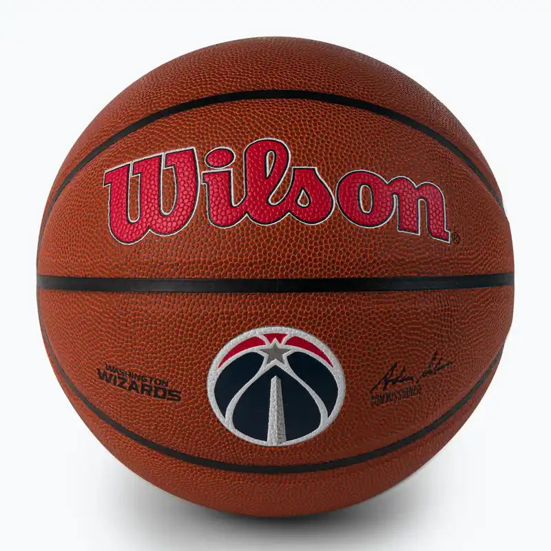 Výprodej Wilson NBA Team Alliance Washington Wizards basketbalový míč hnědý WTB3100XBWAS