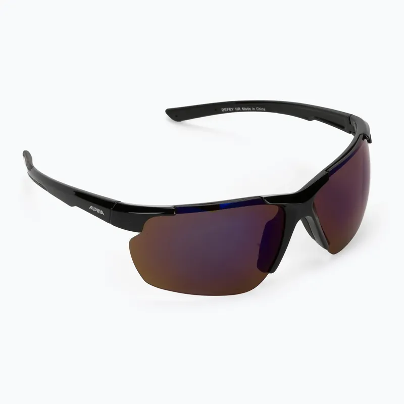 Finální Výprodej Brýle na kolo Alpina Defey HR black matte / white / black