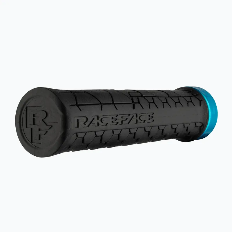 Nízká Cena Gripy na řídítka RACE FACE Getta black/turquoise