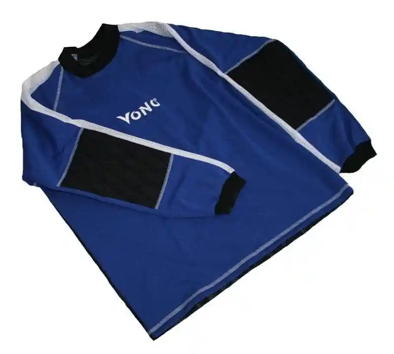 Florbalový dres brankářský Standard velikost XL modrý - modrá Nejlepší Cena