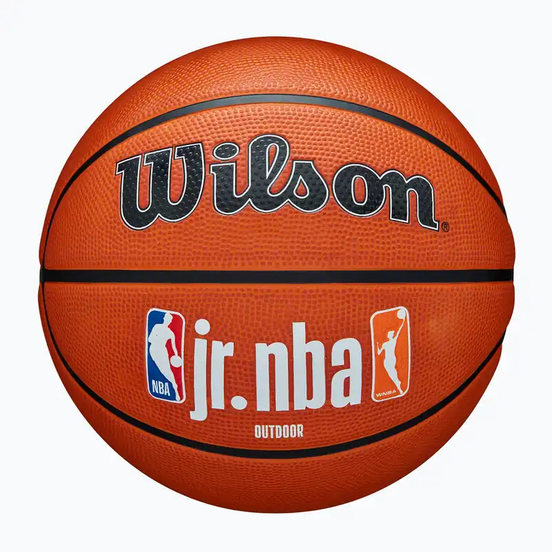Basketbalový míč Wilson NBA JR Fam Logo Authentic Outdoor brown velikost 6 Akční Cena