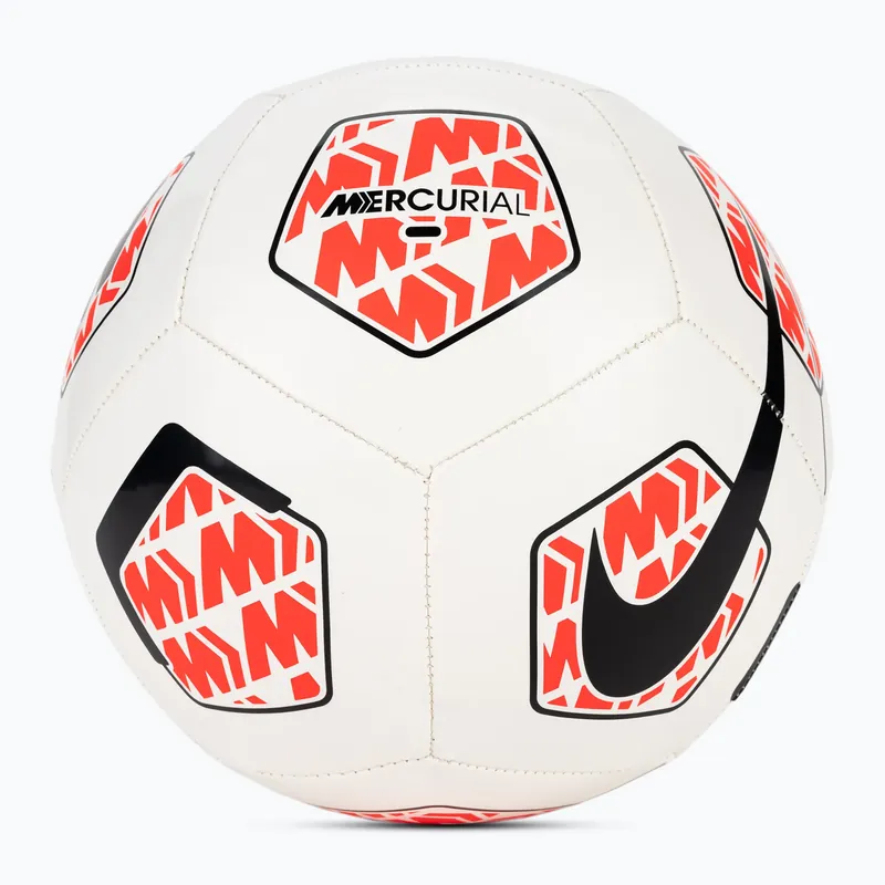 Výhodná Nabídka Fotbalový míč Nike Mercurial Fade white/bright crimson/black velikost 5