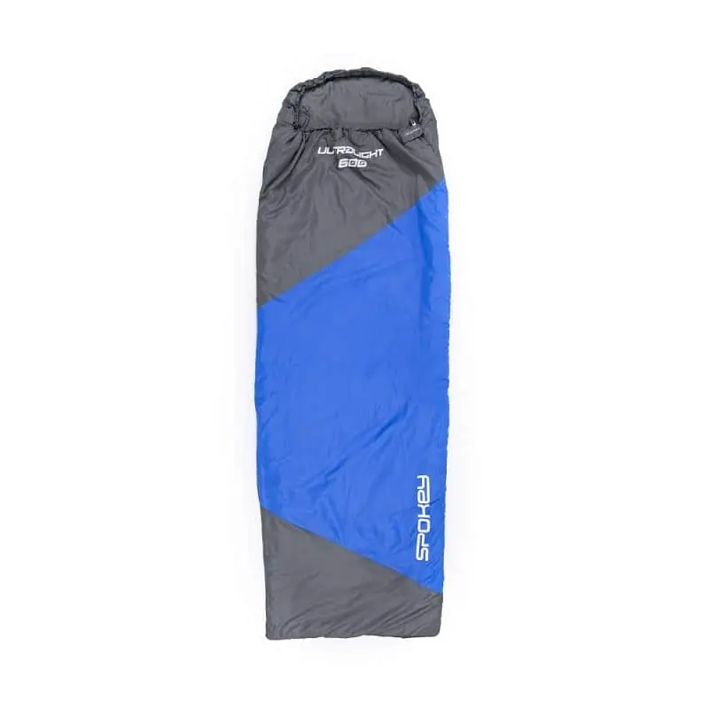 Výprodej ULTRALIGHT 600 II spací pytel modro/šedý, levé zapínání