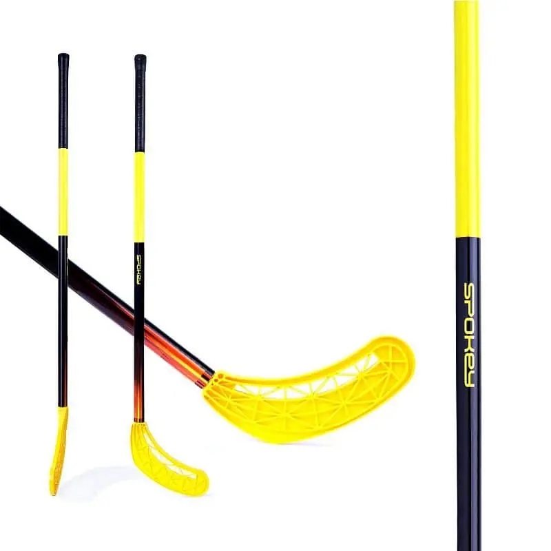 Spokey AVID II -Hokejka florbal žlutá rovná čepel Cenový Hit
