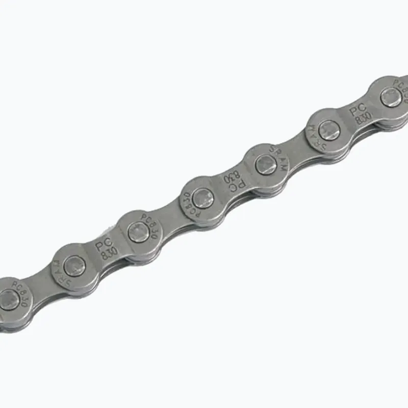 Řetěz na kolo SRAM 10 CN PC830 114LI W/ PWR.LNK 8SPD 25 šedá 46.2758.114.016 Levný