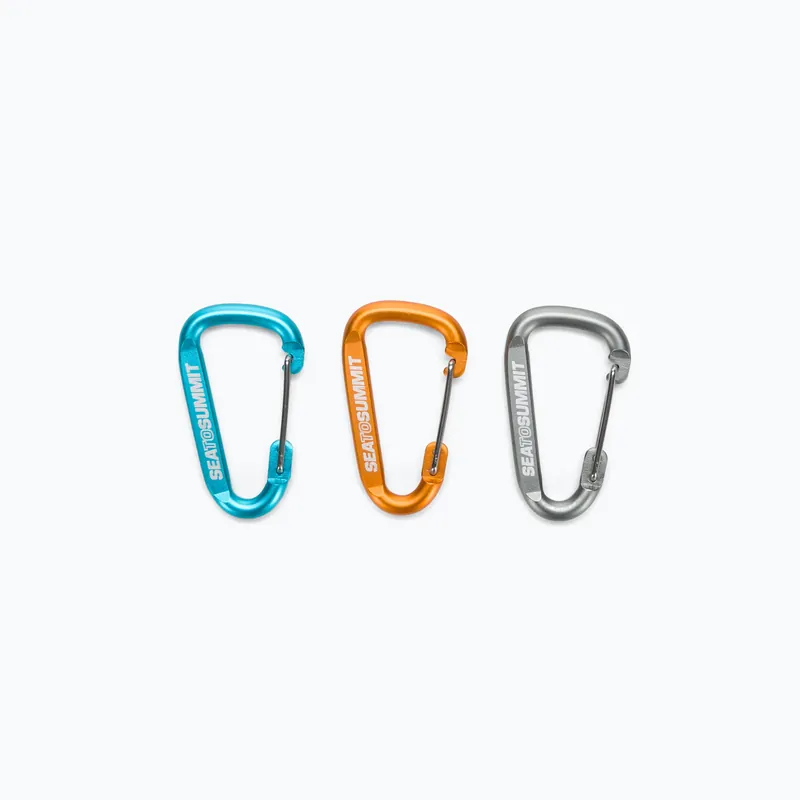 Vrácení Zdarma Sada karabinek Sea to Summit Accessory Carabiner 3 ks. AABINER3