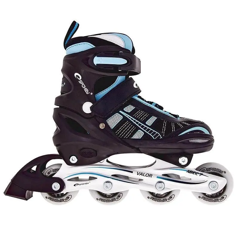 Pouze Dnes Spokey DOPRODEJ VALOR Letní i zimní brusle černé č. 30-33
