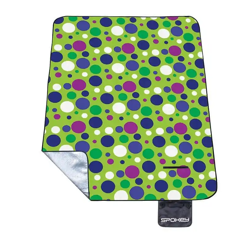 Sezónní Sleva Spokey PICNIC CIRCLE Pikniková deka s popruhem 180 x 210 cm