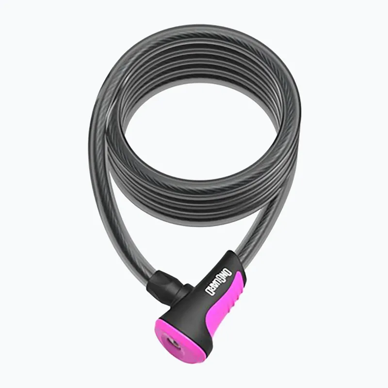 Super Cena Zámek na kolo OnGuard Neon 8163PN black/pink