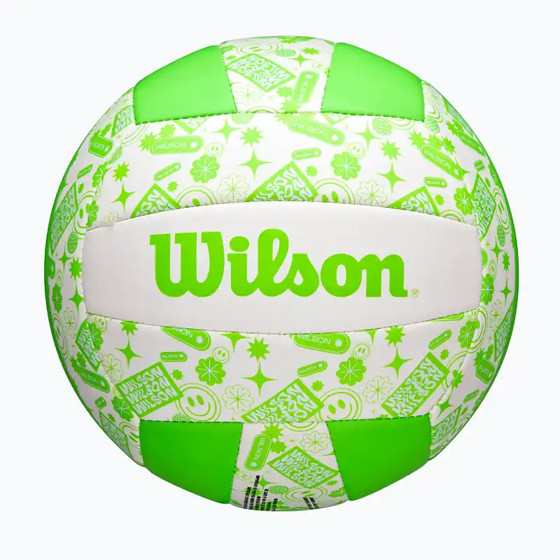 Koupit Online Volejbalový míč Wilson Stamp green/white velikost 5