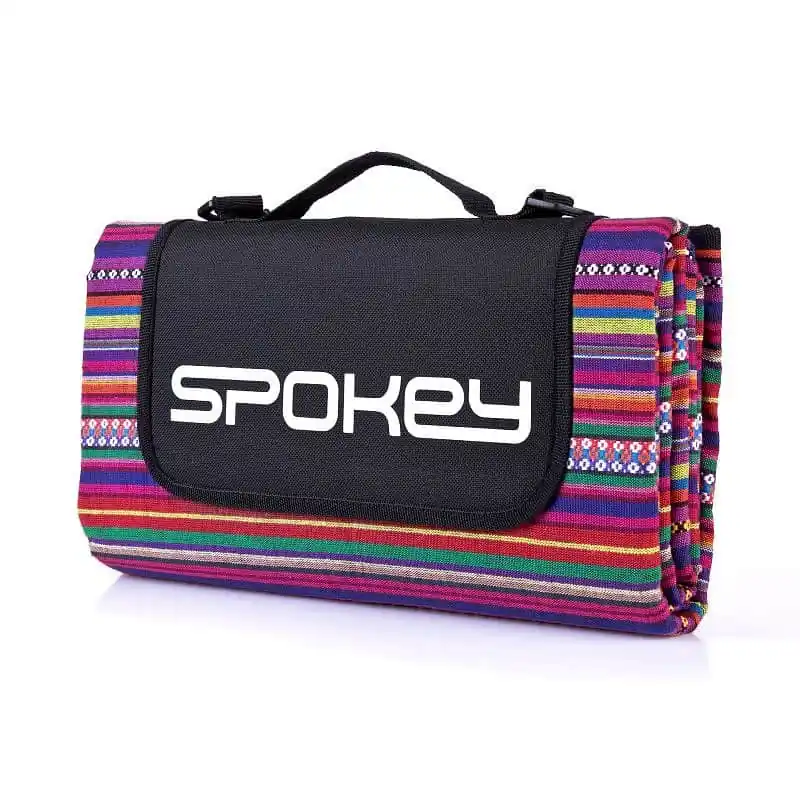 Cenová Bomba Spokey PICNIC TRIBE Pikniková deka s popruhem, 140x180 cm
