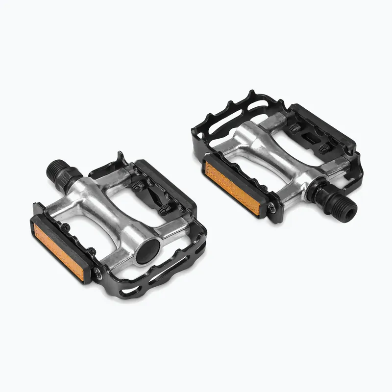 Horká Nabídka Cyklistické pedály KROSS Starter 2.0 silver/black