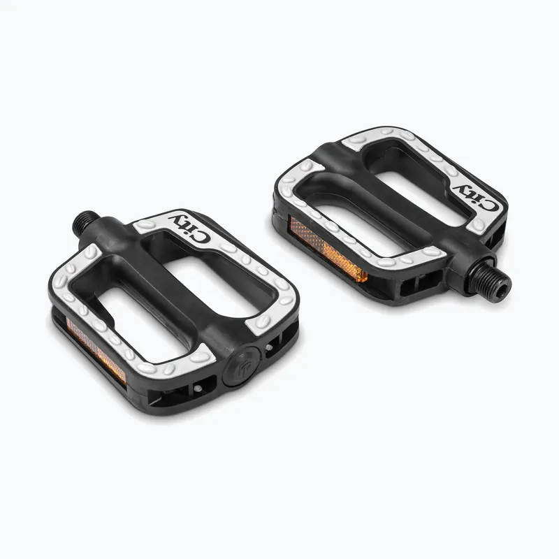 Levný Cyklistické pedály KROSS City Antyslip black