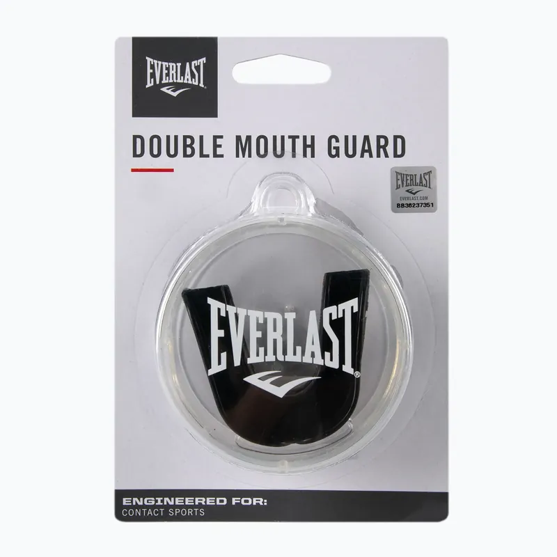 EVERLAST dvojitý chránič čelistí černý 4410 Cenový Hit