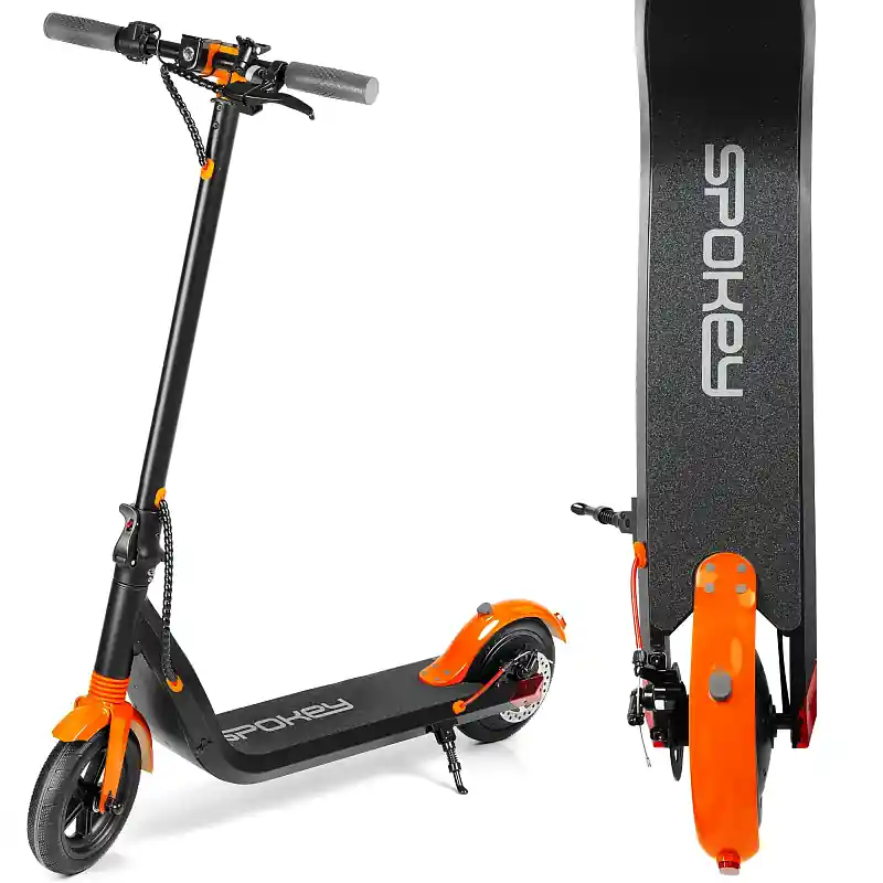 Nová Kolekce Spokey CHEETAH ORANGE Elektrická koloběžka, kolečka 8,5‘, do 100 kg