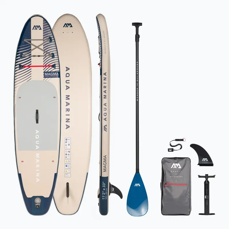 Aqua Marina Magma 11‘2" béžové SUP prkno BT-23MAP Vrácení Zdarma