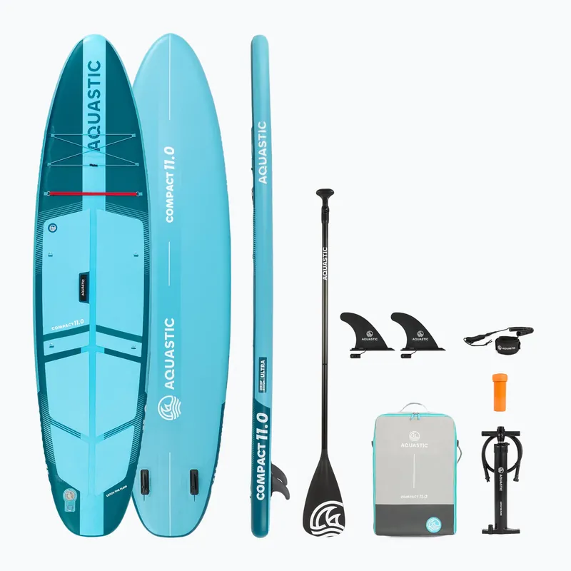 Sada paddleboard SUP nafukovací Compact 11‘0" modrý Cenový Hit