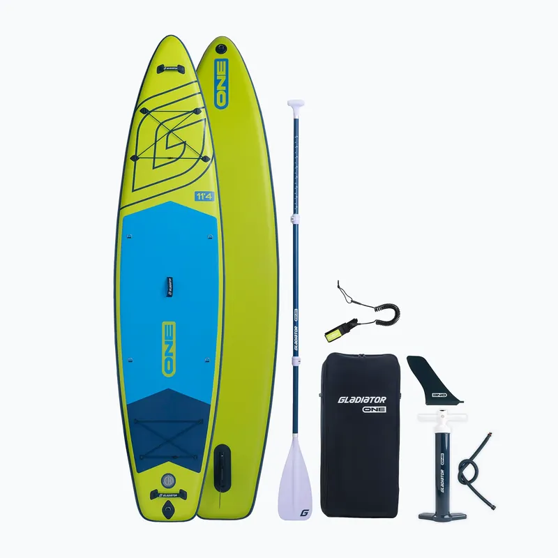 Paddleboard Gladiator One 11ʼ4" lime Super Cena