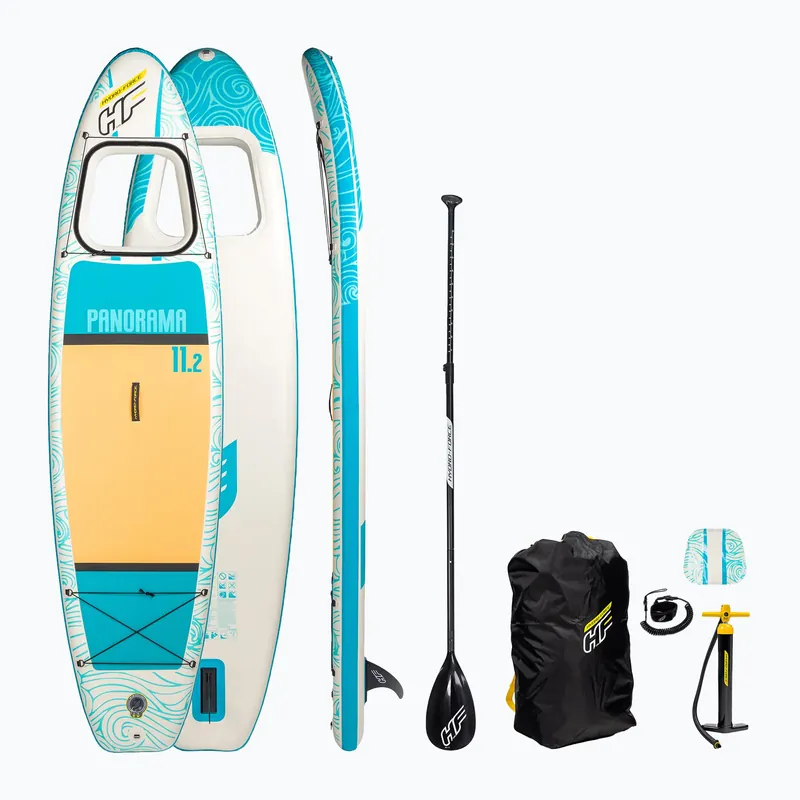 Nízká Cena SUP HYDRO-FORCE Panorama 11‘2‘‘ x 35‘‘ x 6‘‘ bílo-modrá 65363