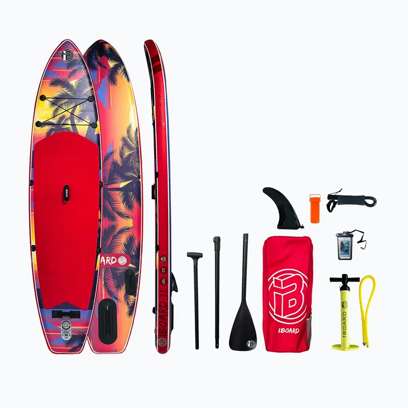 Sezónní Sleva Paddleboard iBoard Red Palm 11‘