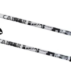 Trekingové hole CALTER® ASKJA, 3-dílné, pár, bílé Nová Kolekce