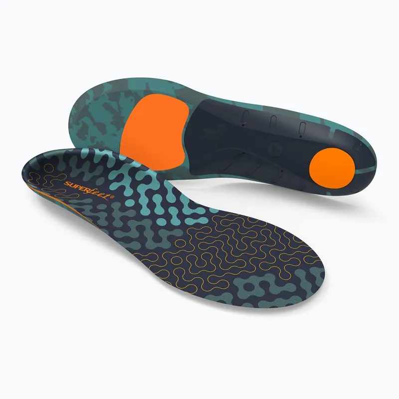 Vložky do bot Superfeet Active Cushion High Arch sea pine Cenově Výhodný