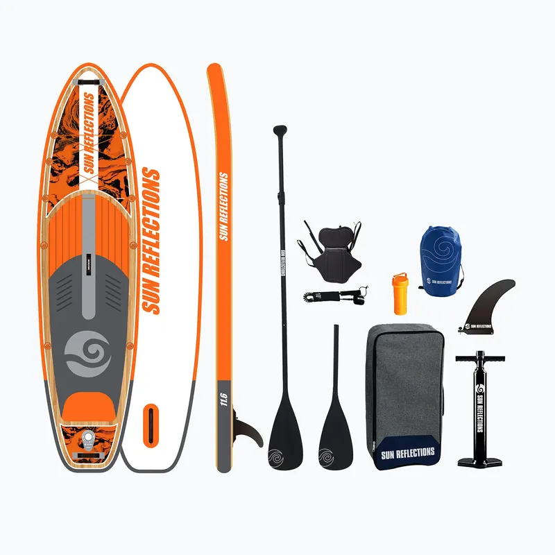 Nakupujte Hned Deska SUP Sun Reflections XXL Combo 11‘6" orange
