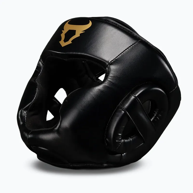 Koupit Online Boxerská helma Venum Ringhorns Charger Headgear black/gold