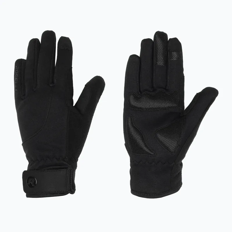 Dámské cyklistické rukavice Rogelli Core II Winter Windproof W black Akční Cena
