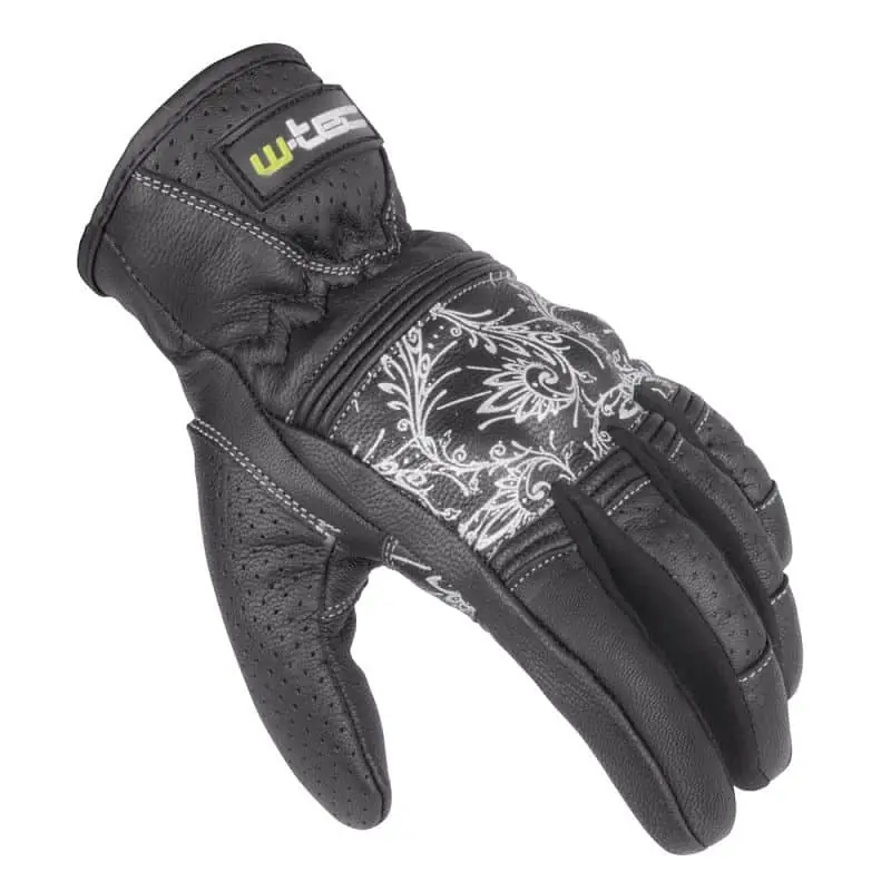 Pouze Dnes Dámské kožené moto rukavice W-TEC Polcique