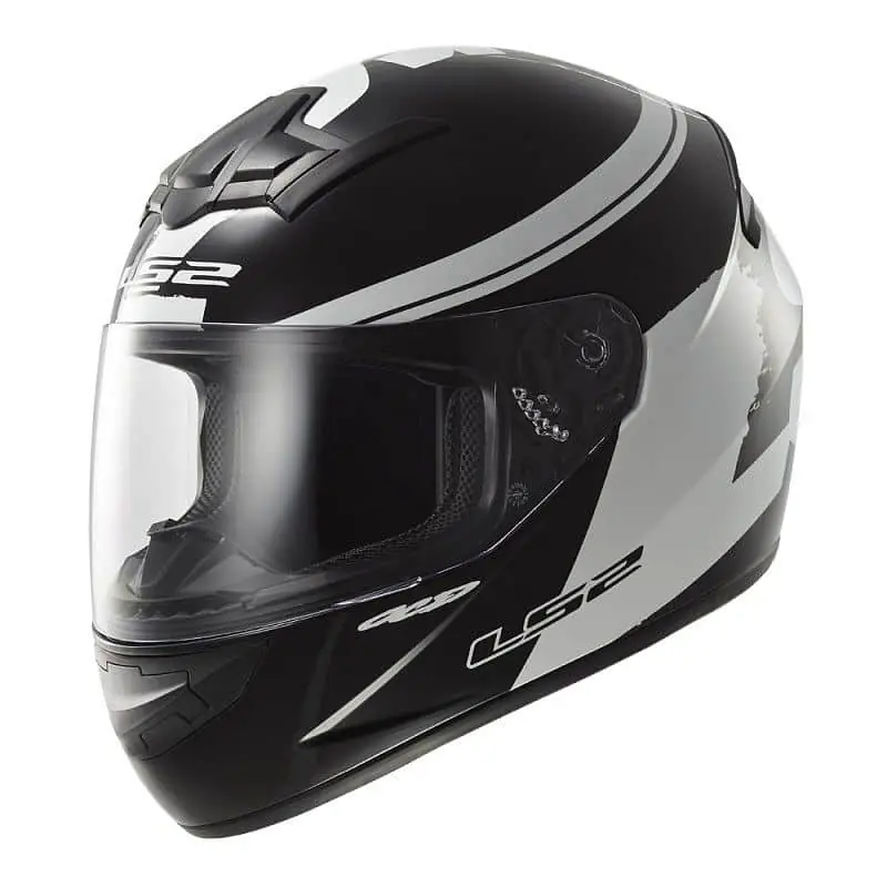 Omezená Nabídka Moto přilba LS2 FF352 Rookie Fluo Black-White