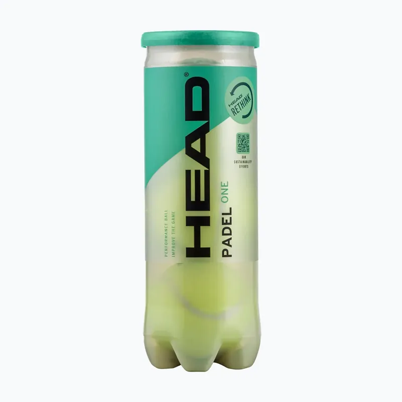 Nakupujte Hned Míčky na padel HEAD Padel One S 3 ks yellow