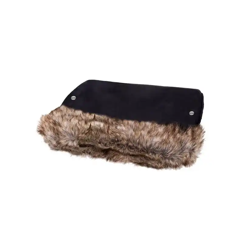 Rukávník s kožíškem SPRINGOS GRANDE černý Must-Have