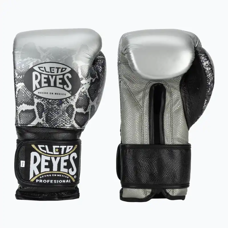 Nejlepší Volba Boxerské rukavice Cleto Reyes Velcro Sparring silver/black