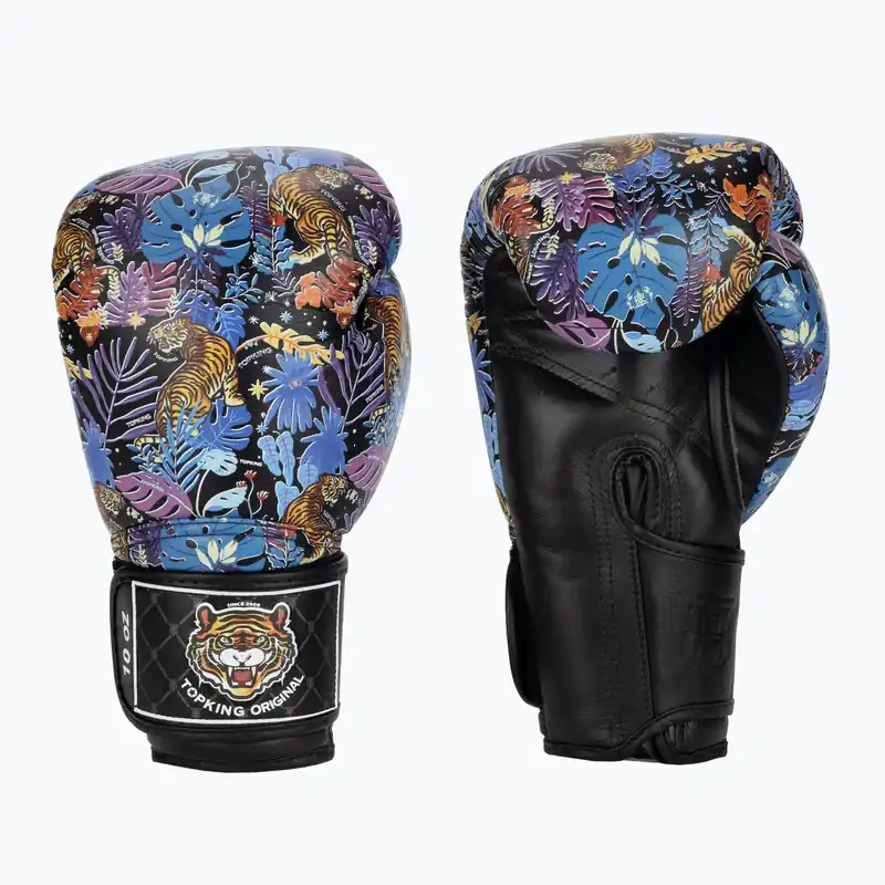 Boxerské rukavice Top King Wild Tiger černé Nejlepší Volba