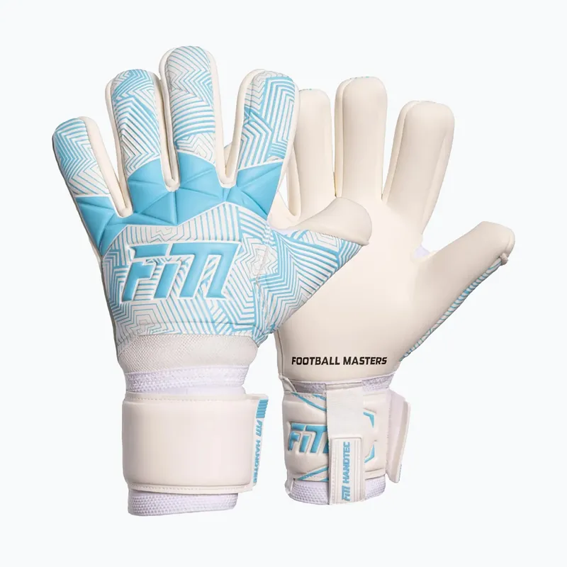 Brankářské rukavice Football Masters Varis X white/blue Tovární Cena
