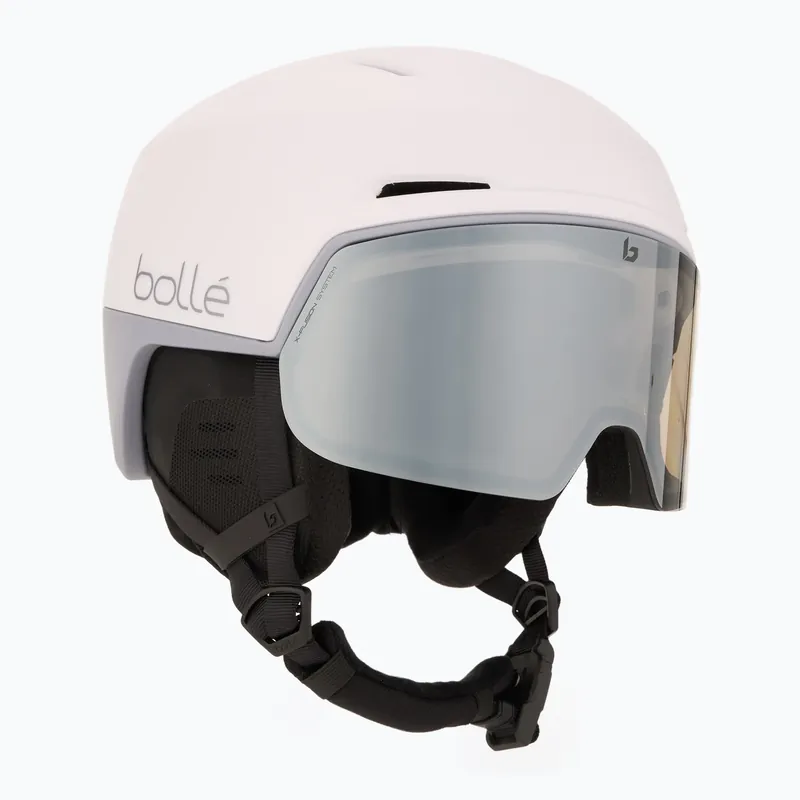 Lyžařská helma Bollé X-Fusion white lilac matte/photochromic gun Top Prodej