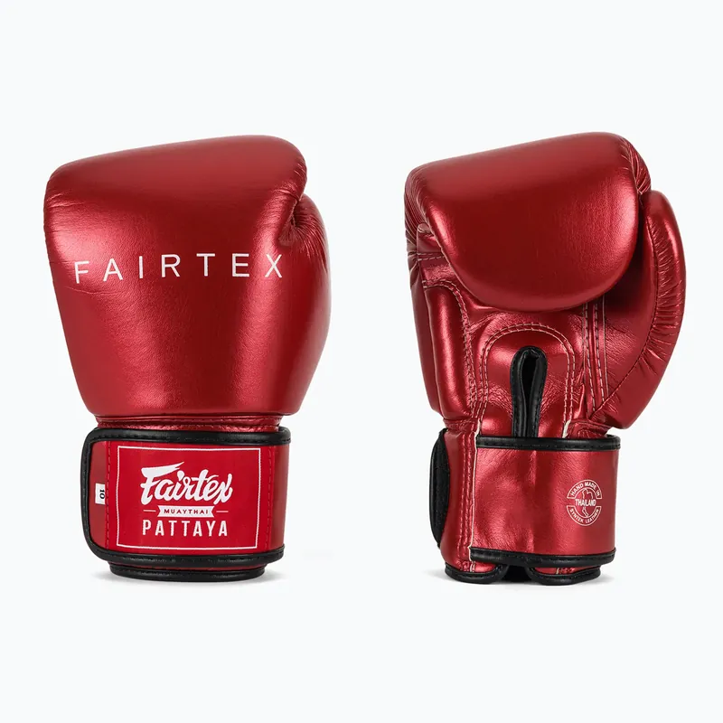 Nejlepší Cena Boxerské rukavice Fairtex Metallic red