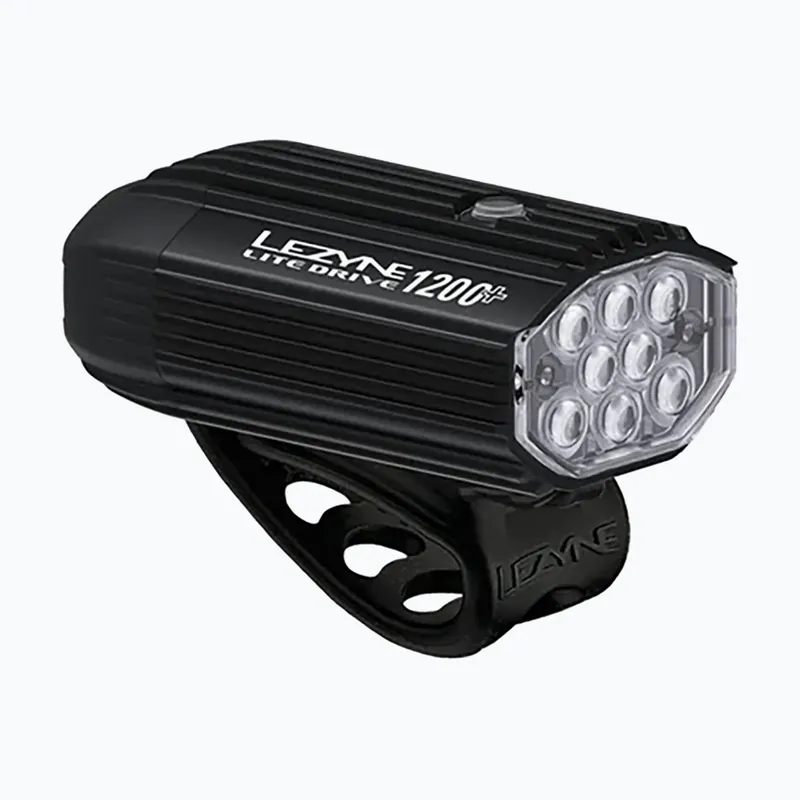Přední cyklistické světlo Lezyne Lite Drive 1200+ Front satin black Pouze Dnes